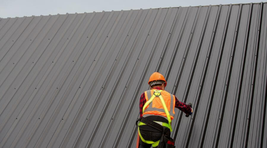 Professional metal roof installation services in Mooers Forks, NY
